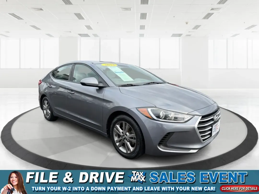 2018 Hyundai Elantra SEL (5NPD84LF2JH) with an Nu 2L I-4 DOHC engine, located at 1099 N County Rd 25A, Troy, OH, 45373, (937) 908-9800, 40.057079, -84.212883 - **Discover Your Next Adventure with the 2018 Hyundai Elantra SEL at Advantage Car and Credit - Troy**<br /> <br /> Are you in search of a reliable and stylish sedan for your daily commute, family outings, or weekend getaways? Look no further than the 2018 Hyundai Elantra SEL, available now at Advant - Photo#0