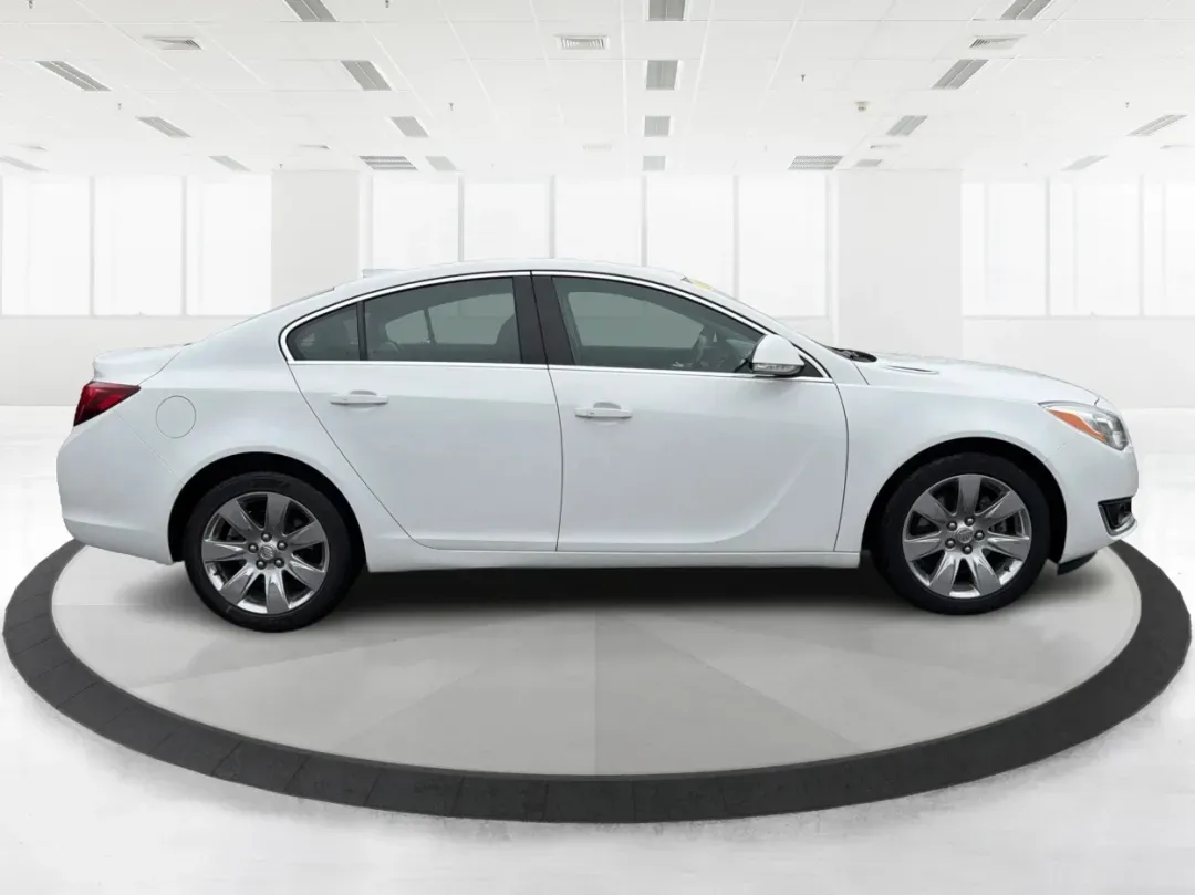 2016 Buick Regal Turbo Premium II (2G4GS5GX7G9) with an 2L I-4 gasoline direct injection engine, 6A transmission, located at 8750 N County Rd 25A, Piqua, OH, 45356, (937) 908-9800, 40.164391, -84.232513 - **Discover the Perfect Blend of Luxury and Affordability with This 2016 Buick Regal at Advantage Car and Credit Piqua!**<br /> <br /> Are you in the market for a sophisticated sedan that effortlessly combines style, comfort, and performance? Look no further than this stunning 2016 Buick Regal Turbo - Photo#1