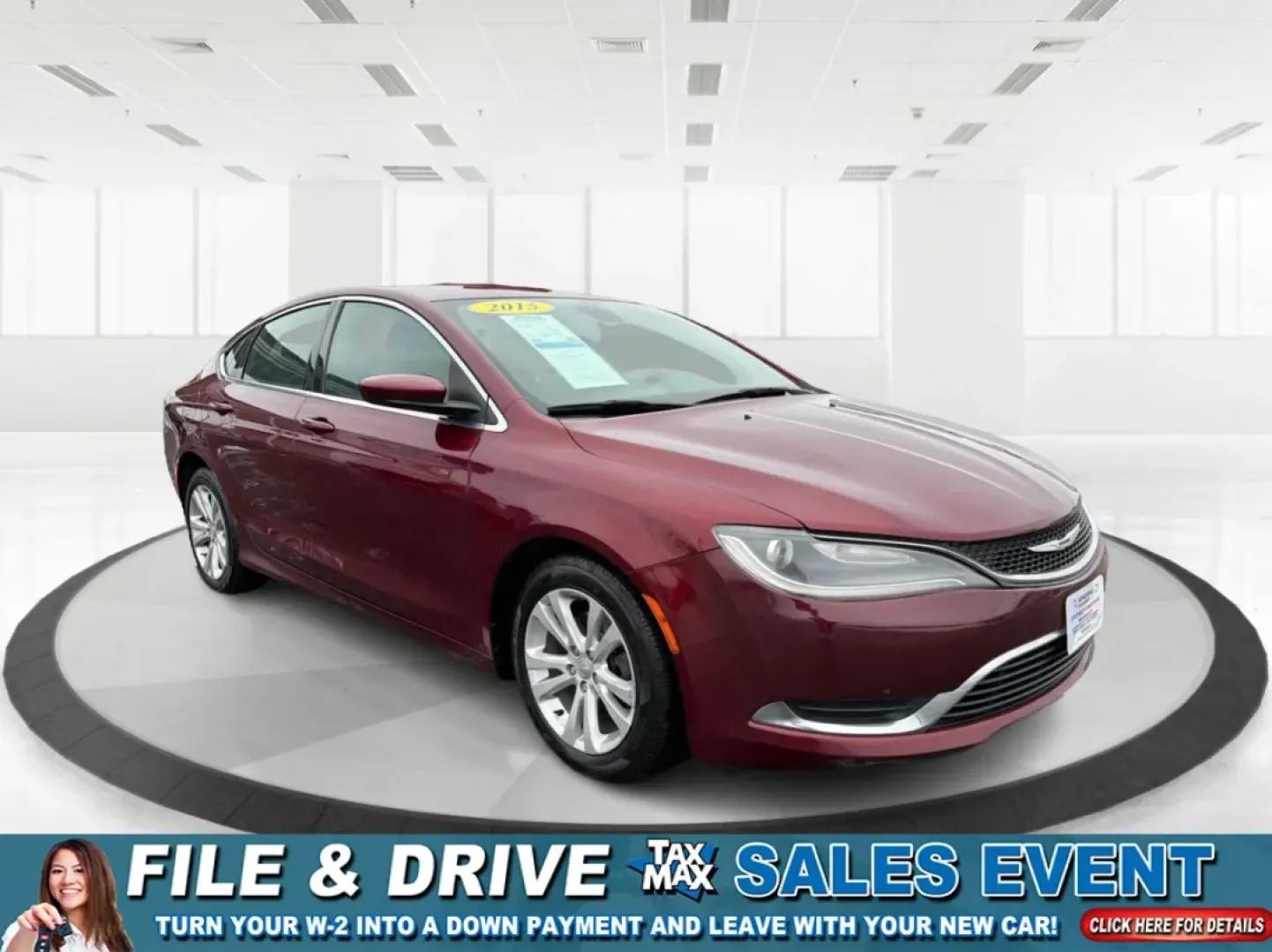 2015 Chrysler 200 Limited (1C3CCCAB7FN) with an Other engine, located at 1099 N County Rd 25A, Troy, OH, 45373, (937) 908-9800, 40.057079, -84.212883 - **Discover the Perfect Blend of Style and Comfort with the 2015 Chrysler 200 at Advantage Car and Credit - Troy!**<br /> <br /> Are you seeking a dependable sedan that can comfortably handle your daily commute while also adapting to weekend adventures? Look no further than this stunning 2015 Chrysle - Photo#0