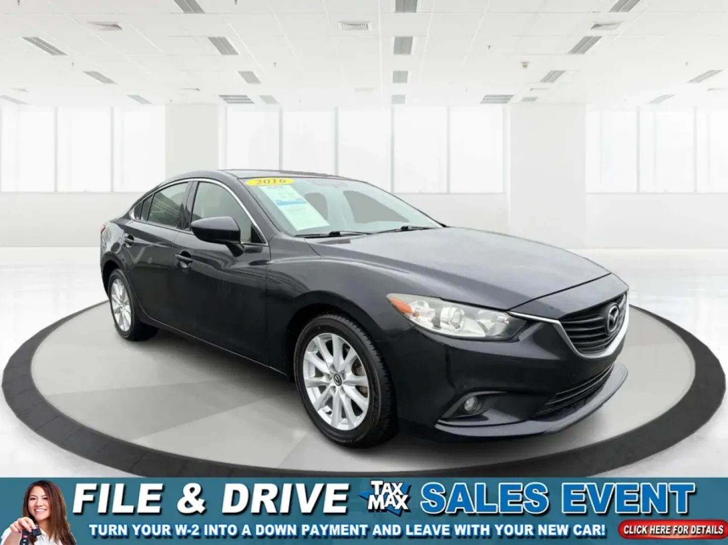 2016 Mazda Mazda6 i Sport (JM1GJ1U57G1) with an SKYACTIV-G 2.5L I-4 gasoline direct injection engine, located at 401 Woodman Dr, Riverside, OH, 45431, (937) 908-9800, 39.760899, -84.123421 - **Drive Your Ambitions with the 2016 Mazda6 i Sport: A Perfect Blend of Style and Comfort**<br /> <br /> Are you looking for a sophisticated sedan that makes your daily commute feel like a joyride? The 2016 Mazda6 i Sport is the ideal choice for budget-conscious buyers who appreciate style, comfort, - Photo#0