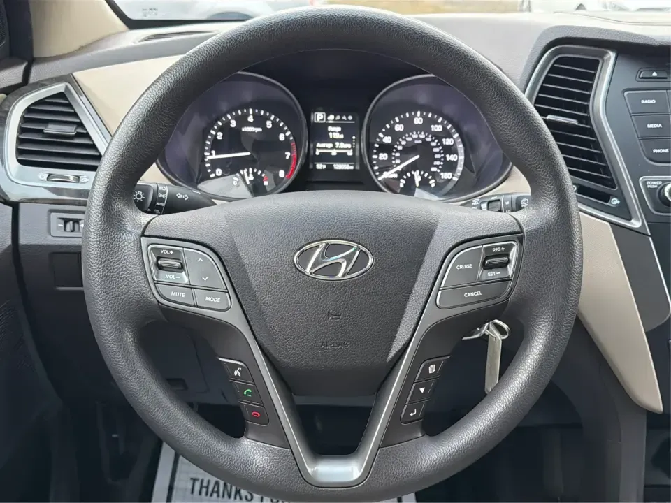 2017 Hyundai Santa Fe 2.4L (5NMZTDLB2HH) with an Theta II 2.4L I-4 gasoline direct injection engine, 6A transmission, located at 1951 S Dayton Lakeview Rd., New Carlisle, OH, 45344, (937) 908-9800, 39.890999, -84.050255 - **Elevate Your Family Adventures with the 2017 Hyundai Santa Fe at Advantage Car and Credit!**<br /> <br /> Are you searching for the perfect vehicle to accommodate your growing family or to enhance your weekend getaways? Look no further! The 2017 Hyundai Santa Fe is a versatile and spacious SUV des - Photo#16