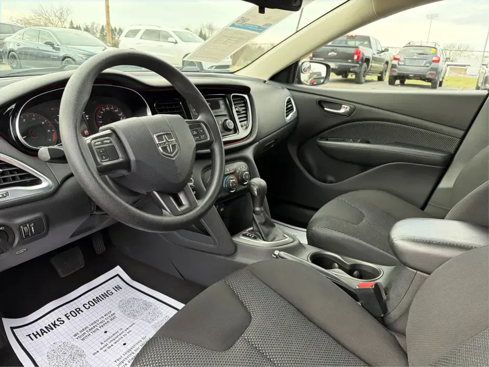 2016 Dodge Dart SXT Sport (1C3CDFFA1GD) with an MultiAir 2L I-4 DOHC engine, Automatic transmission, located at 1951 S Dayton Lakeview Rd., New Carlisle, OH, 45344, (937) 908-9800, 39.890999, -84.050255 - **Experience the Thrill of the Road with the 2016 Dodge Dart SXT Sport - Your Perfect Commuter Sedan!**<br /> <br /> At Advantage Car and Credit in Fairborn, OH, we understand that finding the right vehicle is about more than just getting from point A to B-it's about embracing your lifestyle. Whethe - Photo#9