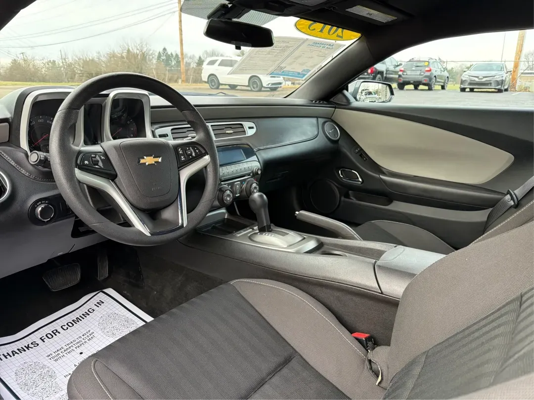 2013 Chevrolet Camaro 2LS (2G1FA1E35D9) with an 3.6L V-6 gasoline direct injection engine, located at 401 Woodman Dr, Riverside, OH, 45431, (937) 908-9800, 39.760899, -84.123421 - Experience the thrill of the open road with the 2013 Chevrolet Camaro 2LS, an exhilarating coupe that effortlessly blends style, performance, and practicality. Ideal for weekend adventures, daily commuting, or simply turning heads as you cruise through Troy, OH, this vehicle is built for those who a - Photo#9