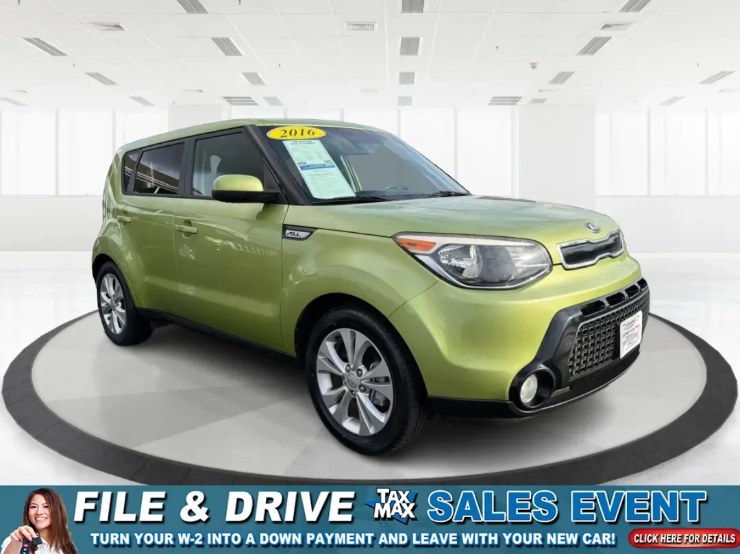 2016 Kia Soul + (KNDJP3A52G7) with an 2L I-4 gasoline direct injection engine, located at 8750 N County Rd 25A, Piqua, OH, 45356, (937) 908-9800, 40.164391, -84.232513 - **Experience Versatility and Style with the 2016 Kia Soul at Advantage Car and Credit!**<br /> <br /> Are you looking for a vehicle that seamlessly blends practicality with a vibrant lifestyle? The 2016 Kia Soul is the perfect companion for your daily commutes, weekend getaways, or family outings. W - Photo#0