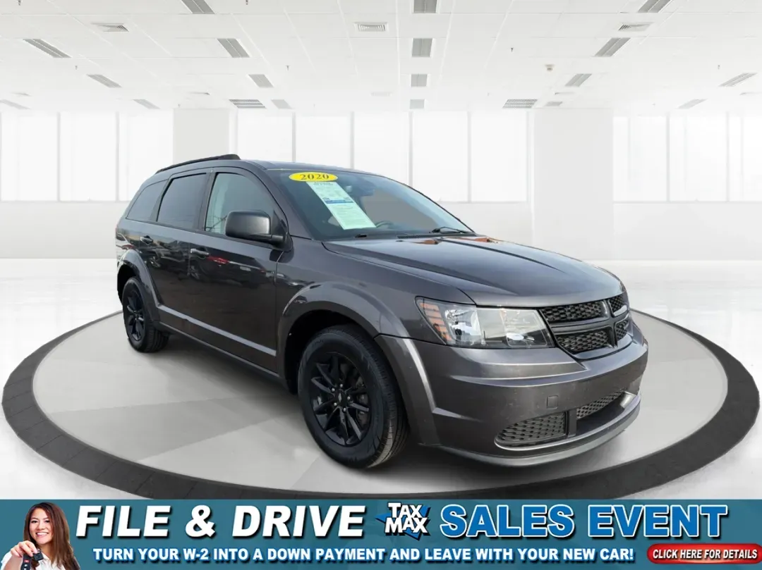 2020 Dodge Journey SE Value (3C4PDCABXLT) with an Tigershark MultiAir 2.4L I-4 DOHC engine, located at 401 Woodman Dr, Riverside, OH, 45431, (937) 908-9800, 39.760899, -84.123421 - **Discover Adventure with the 2020 Dodge Journey SE Value - Perfect for Your Family Road Trips!**<br /> <br /> Are you ready to elevate your family's adventures or daily commutes? Look no further than the 2020 Dodge Journey SE Value SUV, available now at Advantage Car and Credit - Riverside! This ve - Photo#0