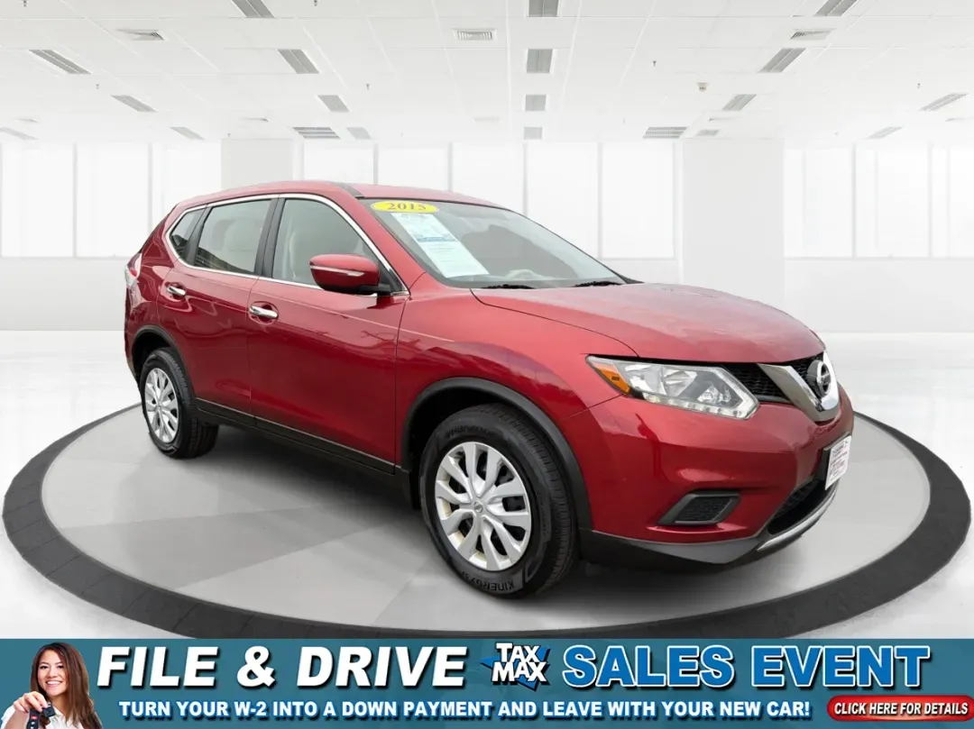 2015 Nissan Rogue S (KNMAT2MT8FP) with an 2.5L I-4 DOHC engine, located at 8750 N County Rd 25A, Piqua, OH, 45356, (937) 908-9800, 40.164391, -84.232513 - **Discover Your Next Adventure with the 2015 Nissan Rogue at Advantage Car and Credit - Piqua**<br /> <br /> Are you ready to elevate your family outings, weekend getaways, or daily commutes? Look no further than the stunning 2015 Nissan Rogue, available now at Advantage Car and Credit, your trusted - Photo#0