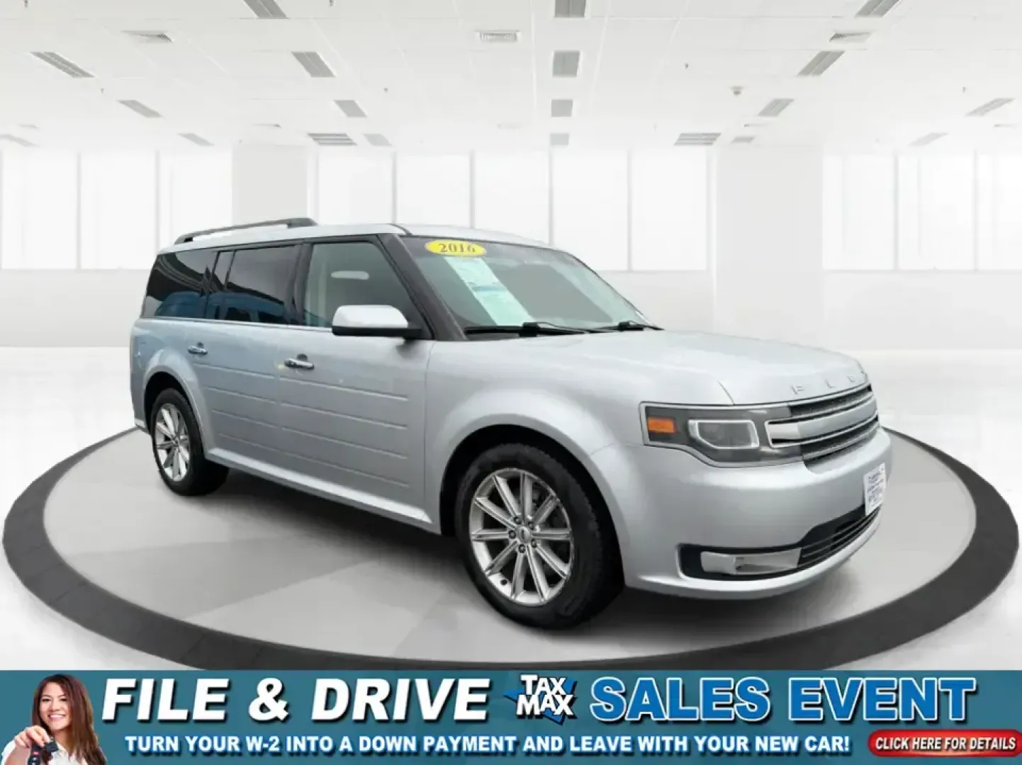 2016 Ford Flex Limited (2FMHK6D8XGB) with an 3.5L V-6 DOHC engine, 6A transmission, located at 1099 N County Rd 25A, Troy, OH, 45373, (937) 908-9800, 40.057079, -84.212883 - **Adventure Awaits with the 2016 Ford Flex Limited Perfect for Family Road Trips!**<br /> <br /> Looking for the ideal family vehicle that combines spaciousness, comfort, and reliability? At Advantage Car and Credit in Troy, OH, we present the 2016 Ford Flex Limited, an SUV designed for all your fa - Photo#0