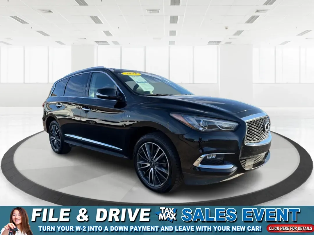 2019 Infiniti QX60 LUXE (5N1DL0MM2KC) with an VQ 3.5L V-6 gasoline direct injection engine, located at 8750 N County Rd 25A, Piqua, OH, 45356, (937) 908-9800, 40.164391, -84.232513 - Third Row - Photo#0