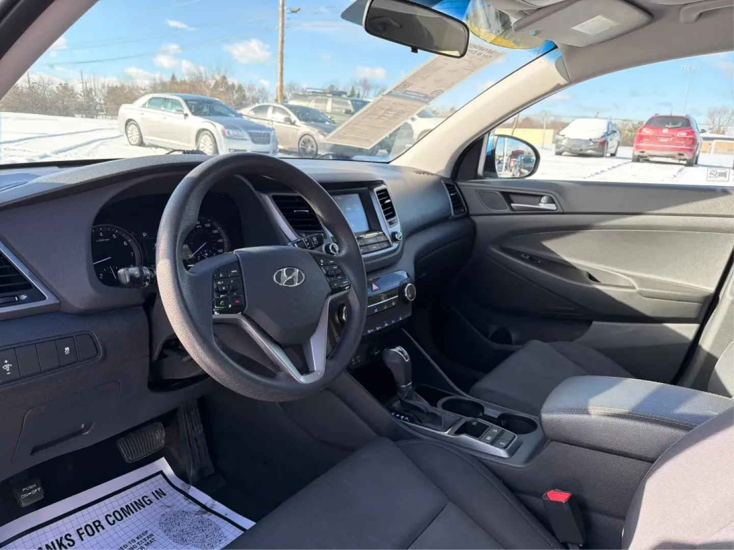 2018 Hyundai Tucson SEL (KM8J3CA43JU) with an Nu 2L I-4 gasoline direct injection engine, located at 8750 N County Rd 25A, Piqua, OH, 45356, (937) 908-9800, 40.164391, -84.232513 - Are you ready to elevate your adventures? Whether you're a growing family in need of a reliable SUV or a commuter looking for comfort on long drives, this 2018 Hyundai Tucson SEL is your ticket to a life filled with experiences. Discover the perfect blend of performance, safety, and technology at Ad - Photo#9
