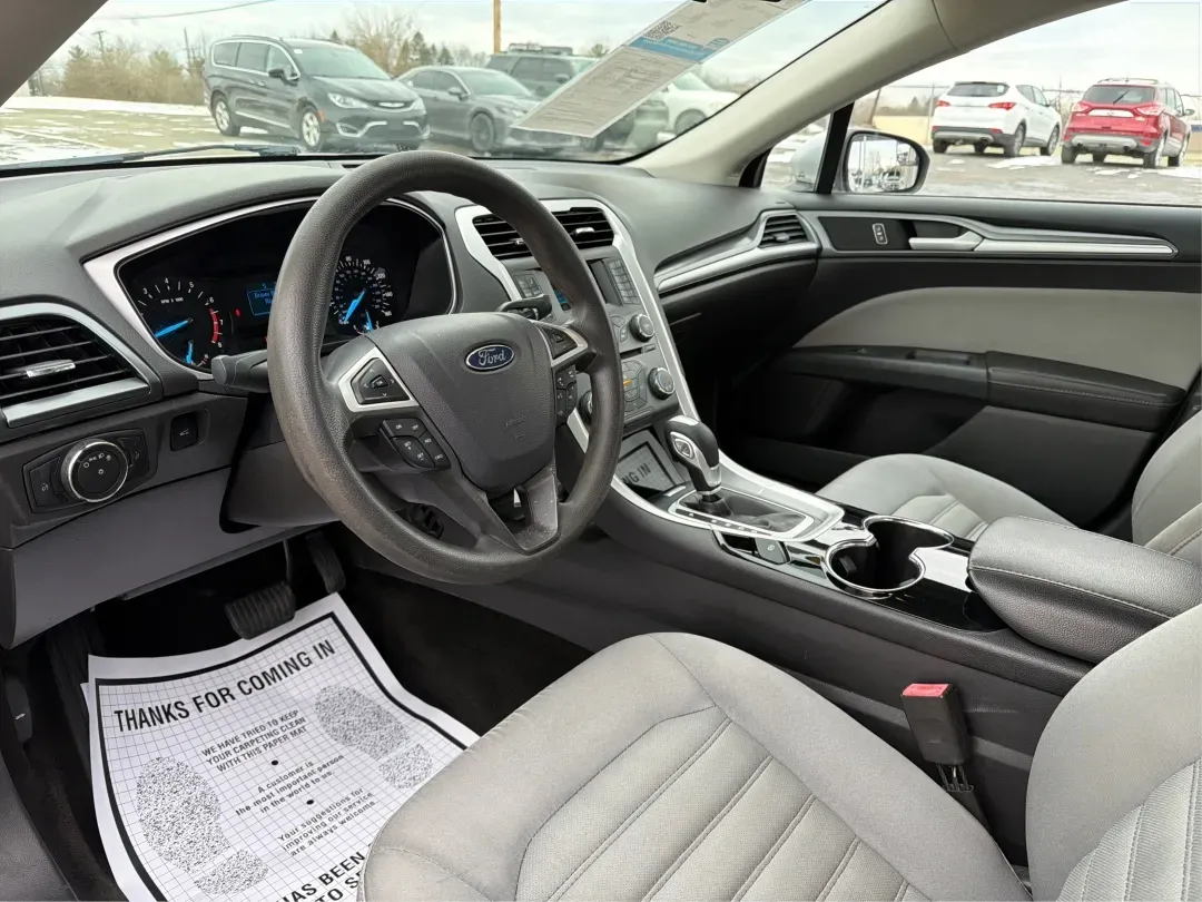 2014 Ford Fusion S (3FA6P0G70ER) with an 2.5L L4 DOHC 16V engine, located at 1951 S Dayton Lakeview Rd., New Carlisle, OH, 45344, (937) 908-9800, 39.890999, -84.050255 - **Discover a New Level of Comfort and Style with the 2014 Ford Fusion at Advantage Car and Credit!**<br /> <br /> Are you on the hunt for a reliable sedan that perfectly balances style, efficiency, and comfort? Look no further than the 2014 Ford Fusion, available now at Advantage Car and Credit in N - Photo#9