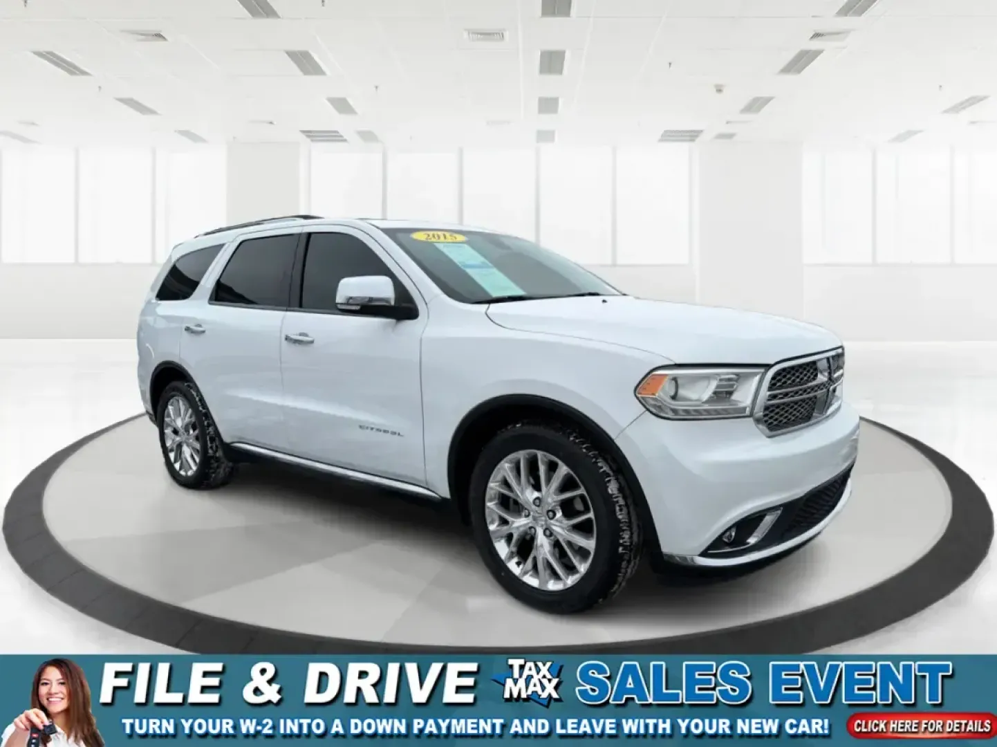 2015 Dodge Durango Citadel (1C4RDHEG2FC) with an 3.6L V6 DOHC 24V engine, 8A transmission, located at 4508 South Dixie Dr, Moraine, OH, 45439, (937) 908-9800, 39.689976, -84.218452 - **Unleash Adventure with the 2015 Dodge Durango Citadel Perfect for Family Road Trips!**<br /> <br /> Are you ready to take your family on unforgettable adventures? The 2015 Dodge Durango Citadel is designed for those who love the open road and the comfort of a spacious SUV. With its sleek Bright W - Photo#0