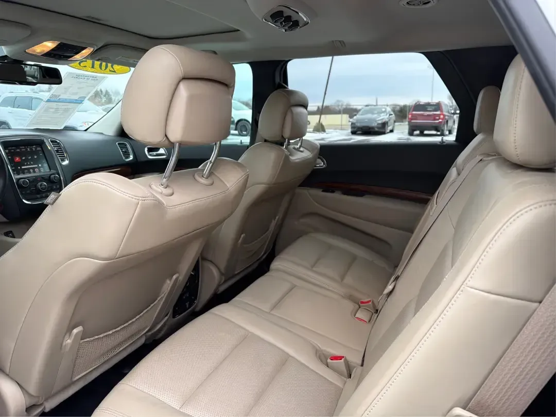 2015 Dodge Durango Citadel (1C4RDHEG2FC) with an 3.6L V6 DOHC 24V engine, 8A transmission, located at 8750 N County Rd 25A, Piqua, OH, 45356, (937) 908-9800, 40.164391, -84.232513 - **Unleash Adventure with the 2015 Dodge Durango Citadel Perfect for Family Road Trips!**<br /> <br /> Are you ready to take your family on unforgettable adventures? The 2015 Dodge Durango Citadel is designed for those who love the open road and the comfort of a spacious SUV. With its sleek Bright W - Photo#10