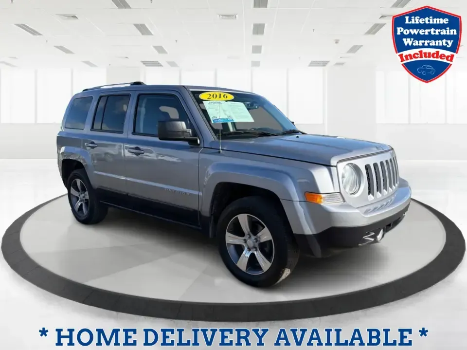 2016 Jeep Patriot Latitude 4WD (1C4NJRFB2GD) with an 2.4L L4 DOHC 16V engine, Automatic transmission, located at 401 Woodman Dr, Riverside, OH, 45431, (937) 908-9800, 39.760899, -84.123421 - Weekend trailheads, snowy school runs, and everyday commuting around the Miami Valley all feel easier when you've got an SUV that's sized right, confident in rough weather, and comfortable for five. This 2016 Jeep Patriot Latitude 4WD is a smart pick for drivers who want Jeep practicality without th- Photo#0