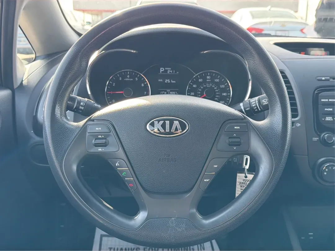 2017 Kia Forte LX (3KPFK4A79HE) with an 2L I-4 DOHC engine, located at 1184 Kauffman Ave, Fairborn, OH, 45324, (937) 908-9800, 39.807072, -84.030914 - Looking for an affordable and reliable vehicle that fits seamlessly into your everyday life? Look no further than the 2017 Kia Forte LX, available now at Advantage Car and Credit in Fairborn, OH. Whether you're commuting to work, shuttling the kids around, or heading out for weekend adventures, this - Photo#16