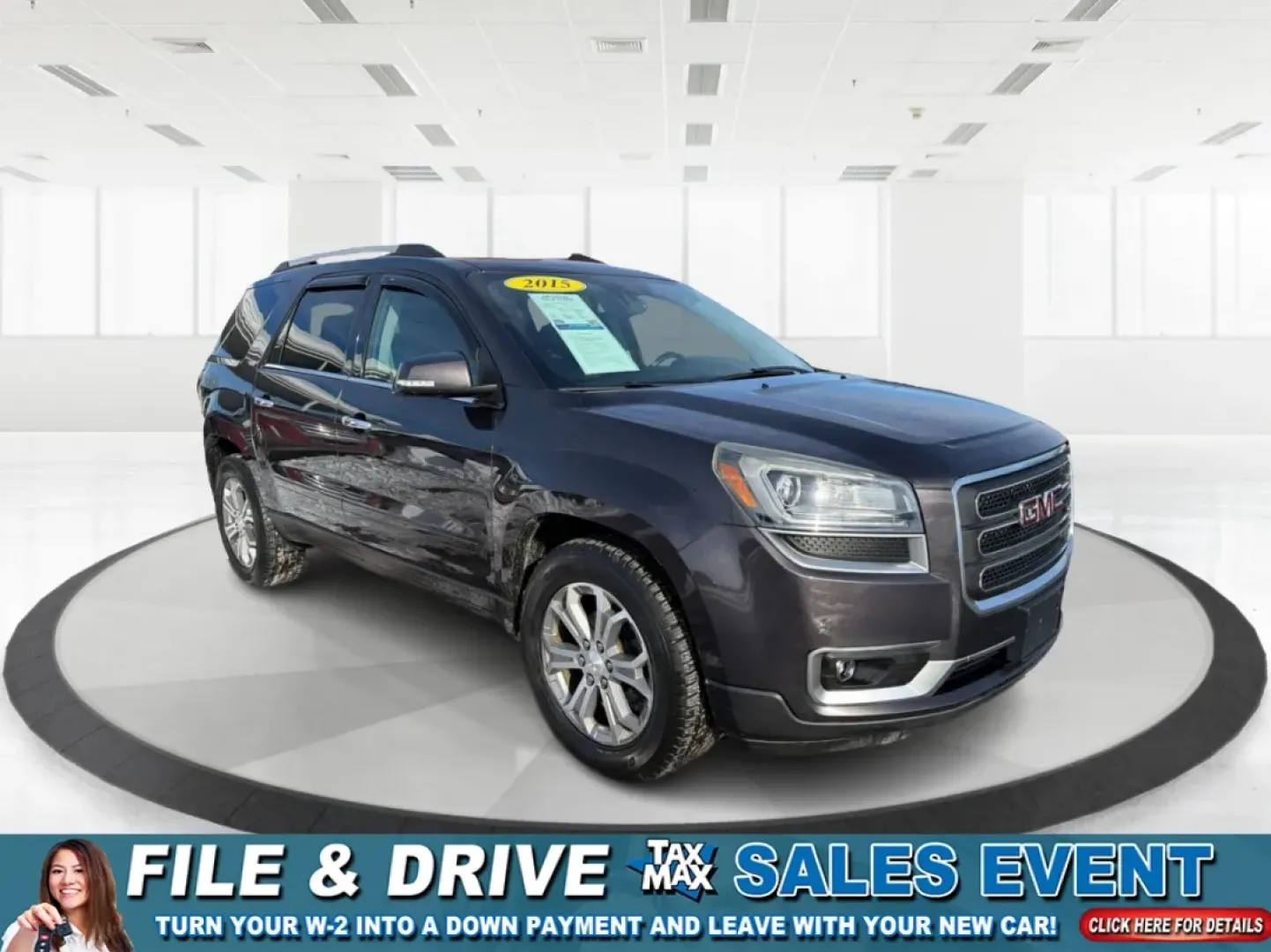 2015 GMC Acadia SLT-1 (1GKKVRKD6FJ) with an 3.6L V-6 gasoline direct injection engine, located at 1230 East Main St, Xenia, OH, 45385, (937) 908-9800, 39.688026, -83.910172 - **Experience Adventure and Comfort with the 2015 GMC Acadia at Advantage Car and Credit - Xenia!**<br /> <br /> Are you searching for the perfect vehicle to accommodate your growing family, make weekend adventures a breeze, or tackle your daily commute with style? Look no further than this stunning - Photo#0