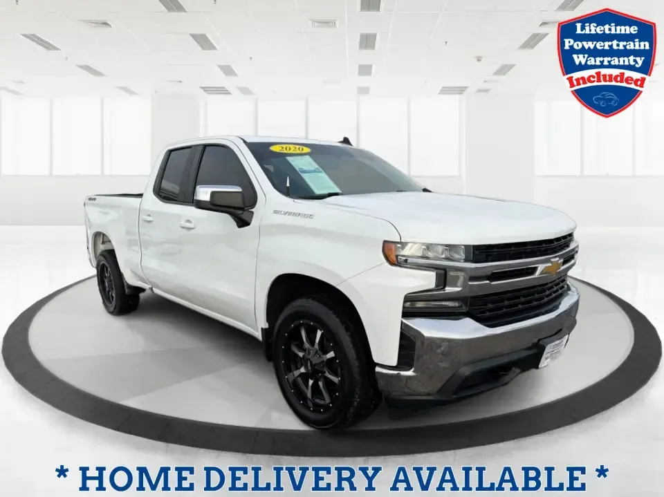 2020 Chevrolet Silverado 1500 4WD Double Cab Standard Bed LT (1GCRYDED6LZ) with an 5.3L V8 OHV 16V engine, 6A transmission, located at 8750 N County Rd 25A, Piqua, OH, 45356, (937) 908-9800, 40.164391, -84.232513 - Are you ready to tackle your next big adventure without breaking the bank? The 2020 Chevrolet Silverado 1500 at Advantage Car and Credit in Piqua, OH, is your ideal companion for weekend getaways, family outings, or simply conquering your daily commute. With its rugged capabilities and comfortable r - Photo#0