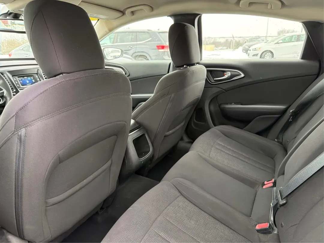 2015 Chrysler 200 Limited (1C3CCCAB2FN) with an 3.6L V-6 DOHC engine, located at 1184 Kauffman Ave, Fairborn, OH, 45324, (937) 908-9800, 39.807072, -84.030914 - Are you in the market for a reliable sedan that seamlessly blends comfort, performance, and style? Look no further! At Advantage Car and Credit in Fairborn, OH, we present a fantastic opportunity for you to own the 2015 Chrysler 200 Limited. This vehicle is not just a car; it's your perfect companio - Photo#10