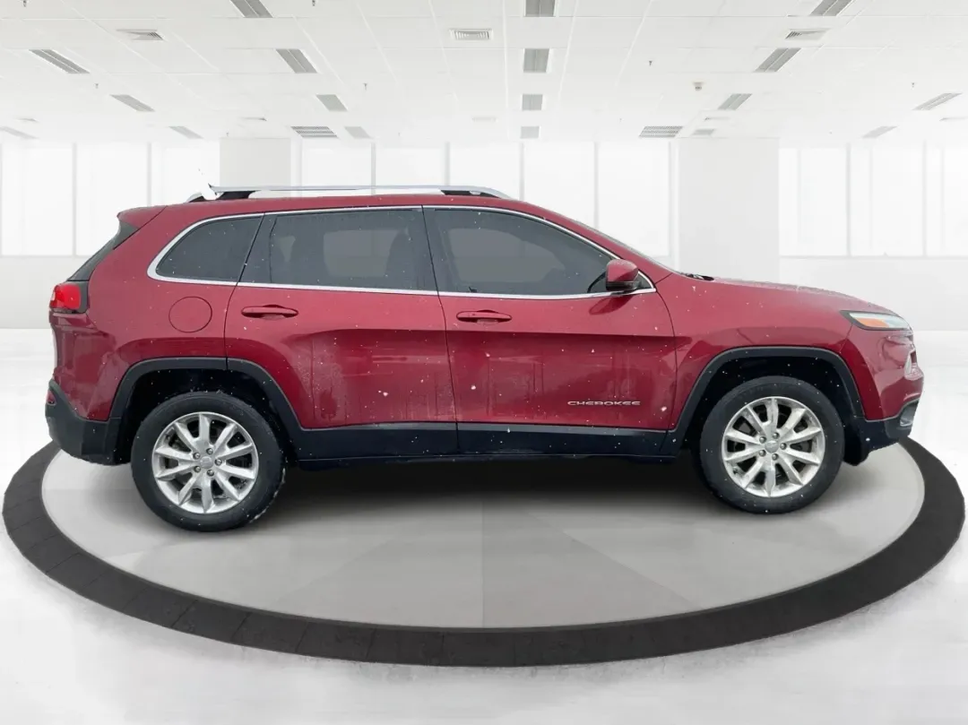 2015 Jeep Cherokee Limited (1C4PJMDS8FW) with an Other engine, located at 1184 Kauffman Ave, Fairborn, OH, 45324, (937) 908-9800, 39.807072, -84.030914 - Need a dependable SUV that can handle Ohio weather, busy commutes, and spontaneous weekend escapes without draining your budget? This 2015 Jeep Cherokee Limited 4WD in Deep Cherry Red Crystal Pearlcoat is built for real life in Fairborn-whether you're shuttling kids to activities, commuting toward W - Photo#1