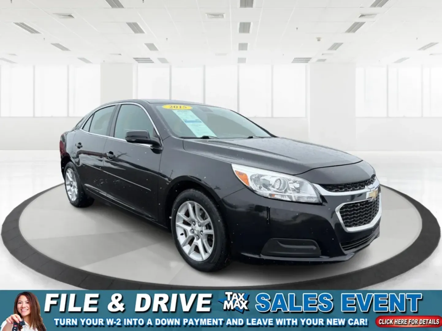 2015 Chevrolet Malibu 1LT (1G11C5SL8FF) with an ECOTEC 2.5L I-4 gasoline direct injection engine, located at 4508 South Dixie Dr, Moraine, OH, 45439, (937) 908-9800, 39.689976, -84.218452 - Need a dependable sedan for the daily commute down I75, school drop-offs near West Carrollton, or quick errands along South Dixie Drive-without the stress of traditional bank hurdles? This 2015 Chevrolet Malibu 1LT is a smart, comfortable choice for real life in the Dayton area, offering efficient p - Photo#0