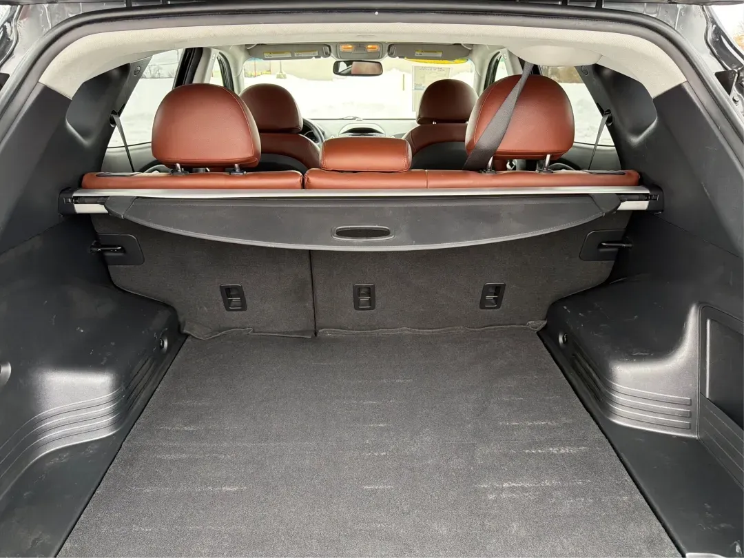 2012 Hyundai Tucson Limited (KM8JU3AC5CU) with an Theta II 2.4L I-4 DOHC engine, located at 880 E. National Road, Vandalia, OH, 45377, (937) 908-9800, 39.891918, -84.183594 - Need a dependable SUV that fits real life-school drop-offs, I-75 commuting, and weekend getaways to Taylorsville MetroPark-without the stress of traditional bank rules? This 2012 Hyundai Tucson Limited in Ash Black is a smart, comfortable choice for Vandalia drivers who want a practical daily vehicl - Photo#12