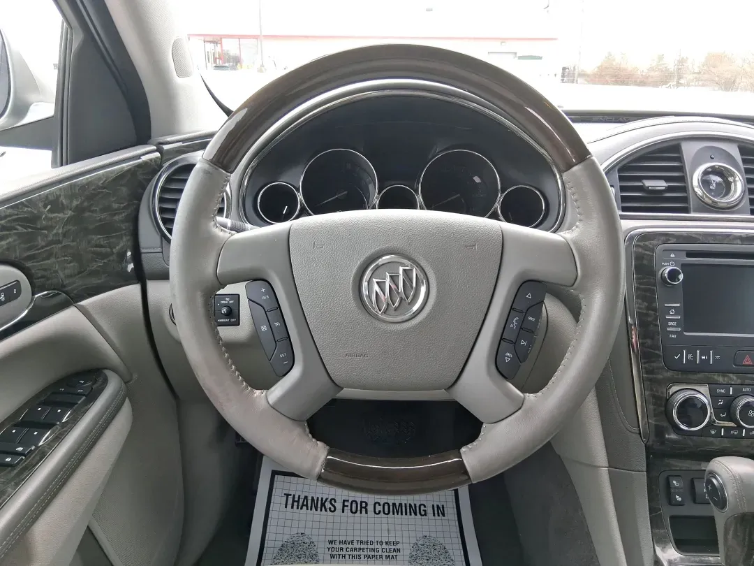 2014 Buick Enclave Leather (5GAKRBKD1EJ) with an 3.6L V-6 gasoline direct injection engine, located at 401 Woodman Dr, Riverside, OH, 45431, (937) 908-9800, 39.760899, -84.123421 - Pack up the kids, cue up the playlist, and head out for a weekend at Carillon Historical Park or a day of shopping and dinner near The Greene-this 2014 Buick Enclave Leather is the kind of comfortable, do-it-all SUV that makes family life and road trips feel easier. With its smooth 3.6L V6 gasoline - Photo#15