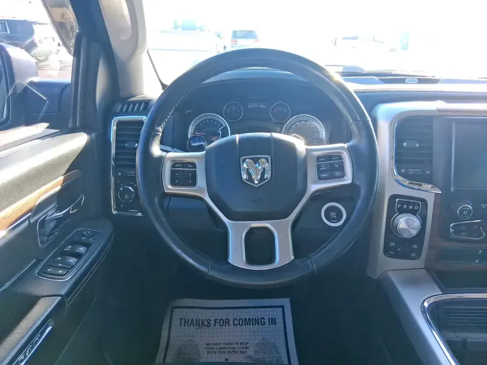 2016 Ram 1500 Laramie (1C6RR7NT1GS) with an 5.7L V8 OHV 16V engine, 6A transmission, located at 1184 Kauffman Ave, Fairborn, OH, 45324, (937) 908-9800, 39.807072, -84.030914 - Built for Ohio backroads, weekend lake runs, and the kind of workday that doesn't stop when the weather turns, this 2016 Ram 1500 Laramie Crew Cab 4WD is the truck that fits real life in Troy. Whether you're towing a trailer out toward the Miami County Fairgrounds, hauling gear for a Saturday at Tre - Photo#15