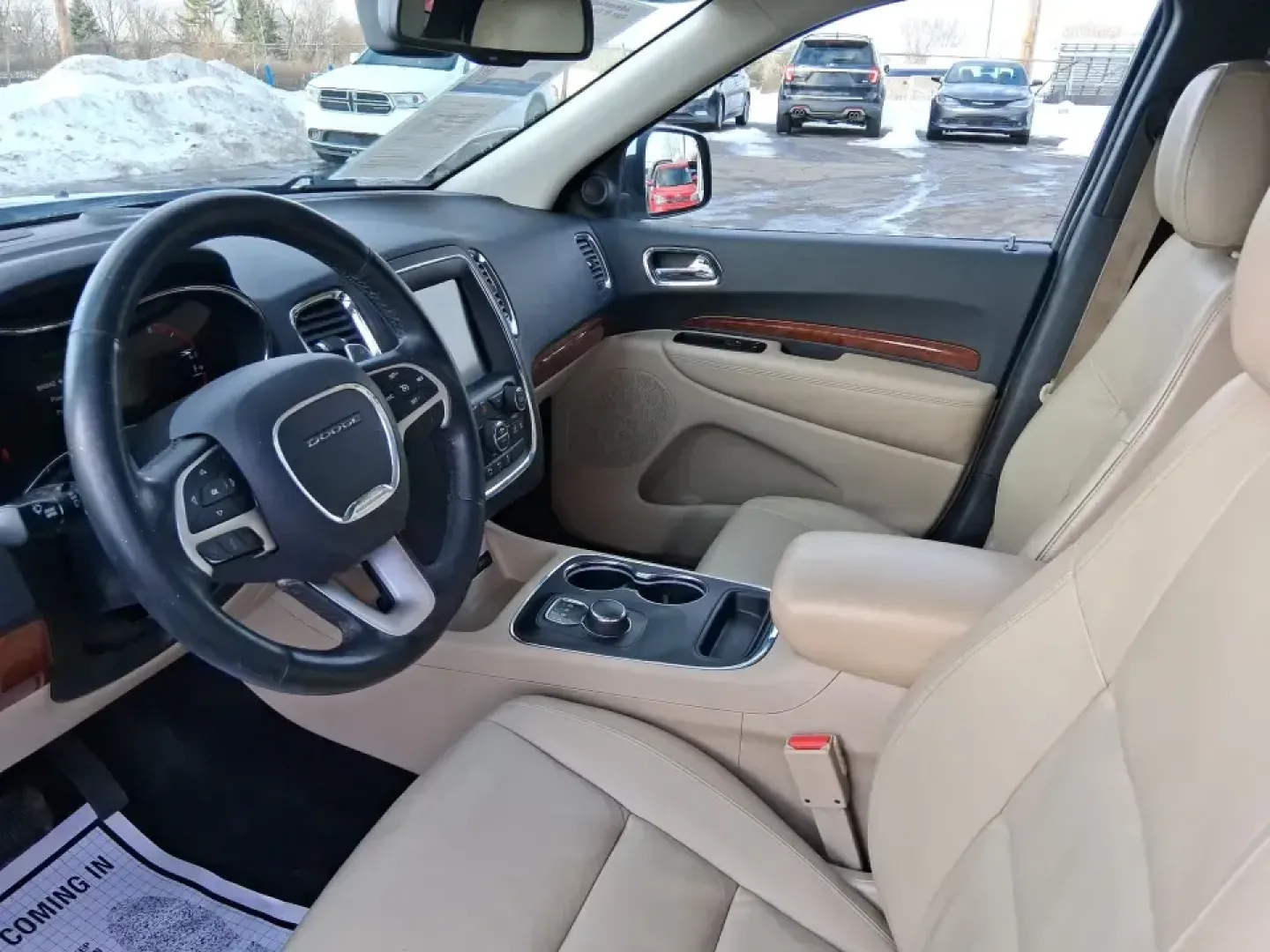 2015 Dodge Durango Limited (1C4RDJDG8FC) with an 3.6L V6 DOHC 24V engine, 8-Speed Automatic transmission, located at 1230 East Main St, Xenia, OH, 45385, (937) 908-9800, 39.688026, -83.910172 - Pack up the kids, load the cooler, and point the nose toward a weekend getaway-this 2015 Dodge Durango Limited is the kind of SUV that makes everyday life in West Central Ohio easier, from school drop-offs to road trips and everything in between. With confident 4WD/AWD capability, three-row flexibil - Photo#9