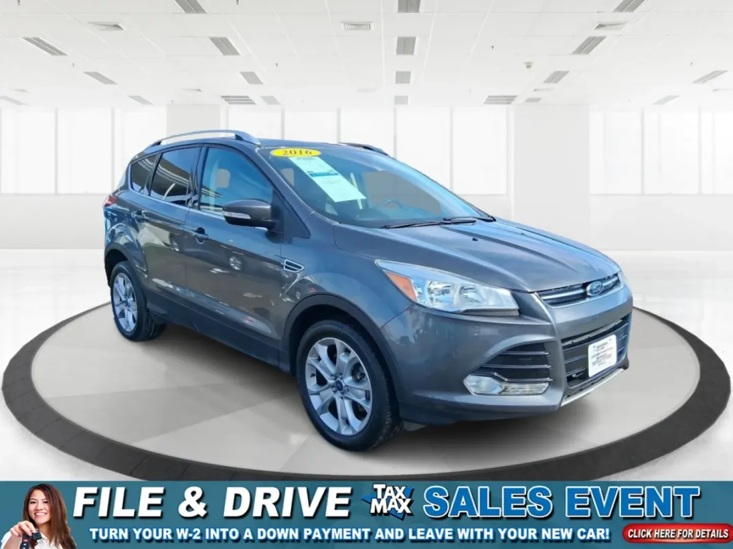 2016 Ford Escape Titanium (1FMCU9J94GU) with an 2.0L L4 DOHC 16V engine, 6-Speed Automatic transmission, located at 1951 S Dayton Lakeview Rd., New Carlisle, OH, 45344, (937) 908-9800, 39.890999, -84.050255 - Picture your next Ohio weekend: a quick grocery run through New Carlisle, a comfortable commute toward Dayton, and then a spontaneous road trip out I70 with the family-without worrying about weather, cargo space, or comfort. This 2016 Ford Escape Titanium in sleek Magnetic is the kind of compact SUV - Photo#0