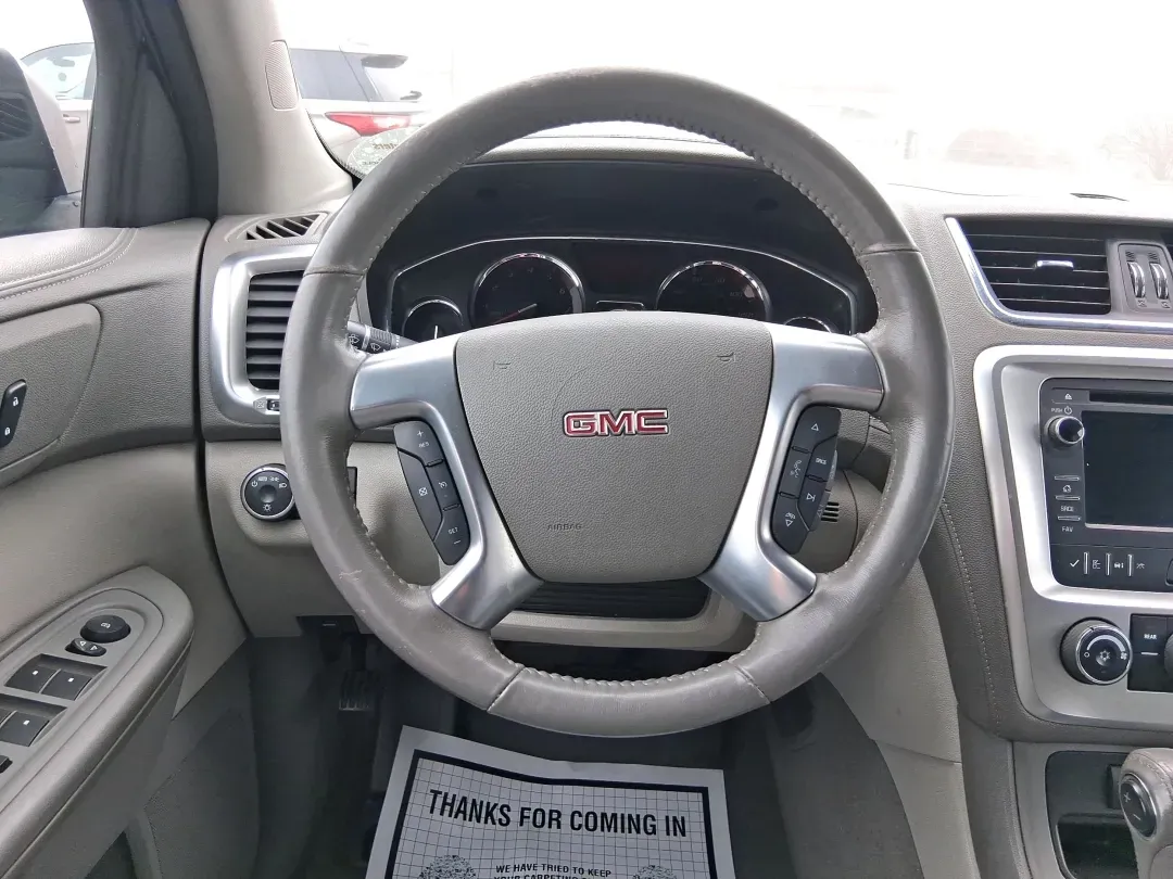 2016 GMC Acadia SLE-1 (1GKKVNED8GJ) with an 3.6L V-6 gasoline direct injection engine, 6A transmission, located at 1184 Kauffman Ave, Fairborn, OH, 45324, (937) 908-9800, 39.807072, -84.030914 - Need one SUV that can handle school drop-offs, I675 commuting, and a weekend escape to John Bryan State Park without feeling cramped or stressed? This 2016 GMC Acadia SLE-1 in Ebony Twilight Metallic is built for real-life Ohio driving-room for people and gear, confident traction for changing weathe - Photo#15