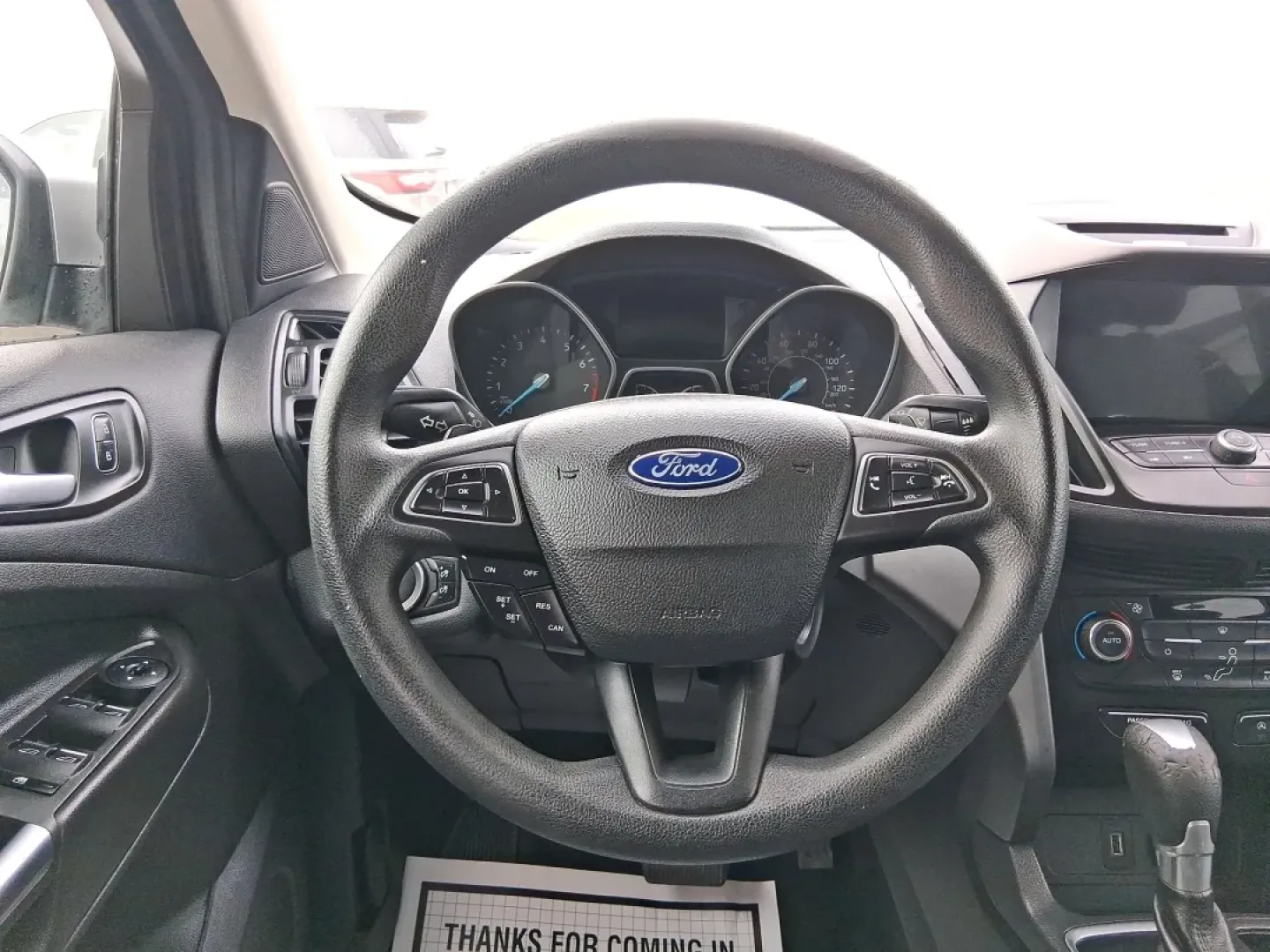 2017 Ford Escape SE (1FMCU0GD5HU) with an 1.5L L4 DOHC 16V engine, 6A transmission, located at 1099 N County Rd 25A, Troy, OH, 45373, (937) 908-9800, 40.057079, -84.212883 - Picture your next Ohio weekend: a quick run up I75 for errands, a family day at Treasure Island Park, or a spontaneous road trip to Dayton-without worrying about space, comfort, or winter-ready confidence. This 2017 Ford Escape SE SUV is built for real life in Troy, offering the easy maneuverability - Photo#16