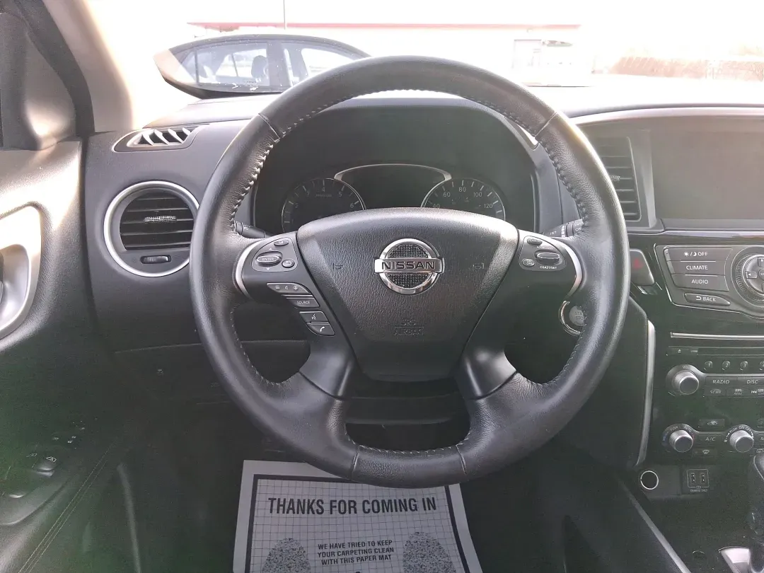 2018 Nissan Pathfinder SV (5N1DR2MM7JC) with an 3.5L V-6 gasoline direct injection engine, CVT transmission, located at 1099 N County Rd 25A, Troy, OH, 45373, (937) 908-9800, 40.057079, -84.212883 - Pack up the kids, the cooler, and the weekend plans-this 2018 Nissan Pathfinder SV is built for real life in Troy, Ohio, whether you're shuttling to practice, commuting down I75, or heading out for a road trip to the Dayton area. With three-row versatility, confident capability, and family-friendly - Photo#16