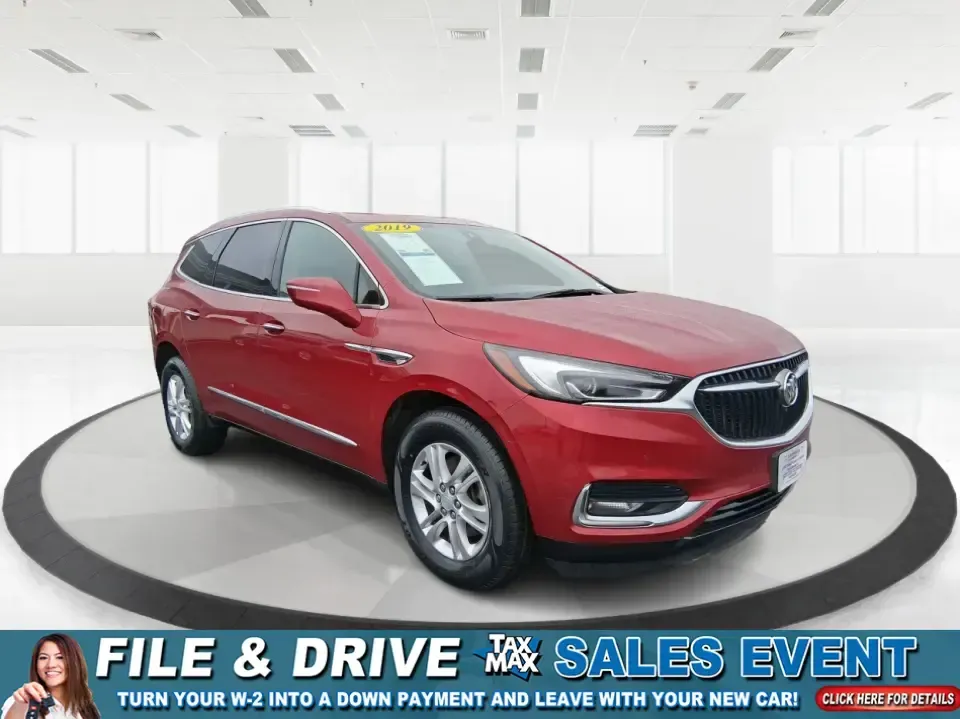 2019 Buick Enclave AWD Premium (5GAEVBKW2KJ) with an 3.6L V-6 gasoline direct injection engine, 9A transmission, located at 8750 N County Rd 25A, Piqua, OH, 45356, (937) 908-9800, 40.164391, -84.232513 - Pack the family, load up the groceries, and still have room for a spontaneous weekend getaway-this 2019 Buick Enclave AWD Premium is built for real life in Ohio. Whether you're commuting toward Dayton, shuttling kids to activities, or planning a road trip that starts on I70 and ends with a sunset at - Photo#0