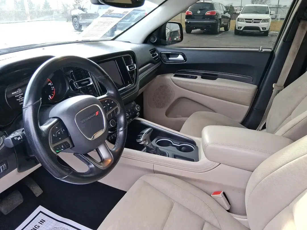 2021 Dodge Durango SXT AWD (1C4RDJAG4MC) with an Pentastar 3.6L V-6 DOHC engine, 8A transmission, located at 1099 N County Rd 25A, Troy, OH, 45373, (937) 908-9800, 40.057079, -84.212883 - Picture your next road trip out of Troy: the kids buckled in, playlists queued, and plenty of room for coolers, sports gear, or weekend luggage-without giving up confident all-weather traction. This 2021 Dodge Durango SXT AWD is built for real life in Ohio, whether you're commuting toward Dayton, ta - Photo#7