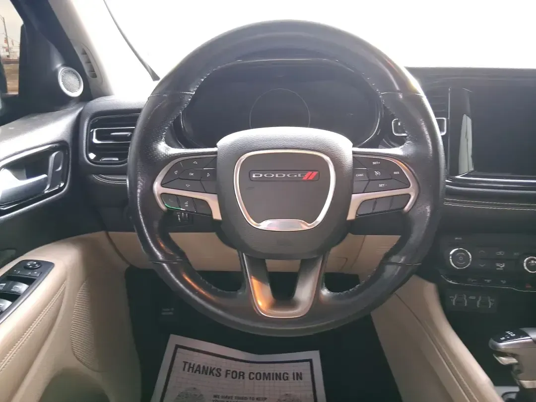 2021 Dodge Durango SXT AWD (1C4RDJAG4MC) with an Pentastar 3.6L V-6 DOHC engine, 8A transmission, located at 1099 N County Rd 25A, Troy, OH, 45373, (937) 908-9800, 40.057079, -84.212883 - Picture your next road trip out of Troy: the kids buckled in, playlists queued, and plenty of room for coolers, sports gear, or weekend luggage-without giving up confident all-weather traction. This 2021 Dodge Durango SXT AWD is built for real life in Ohio, whether you're commuting toward Dayton, ta - Photo#14