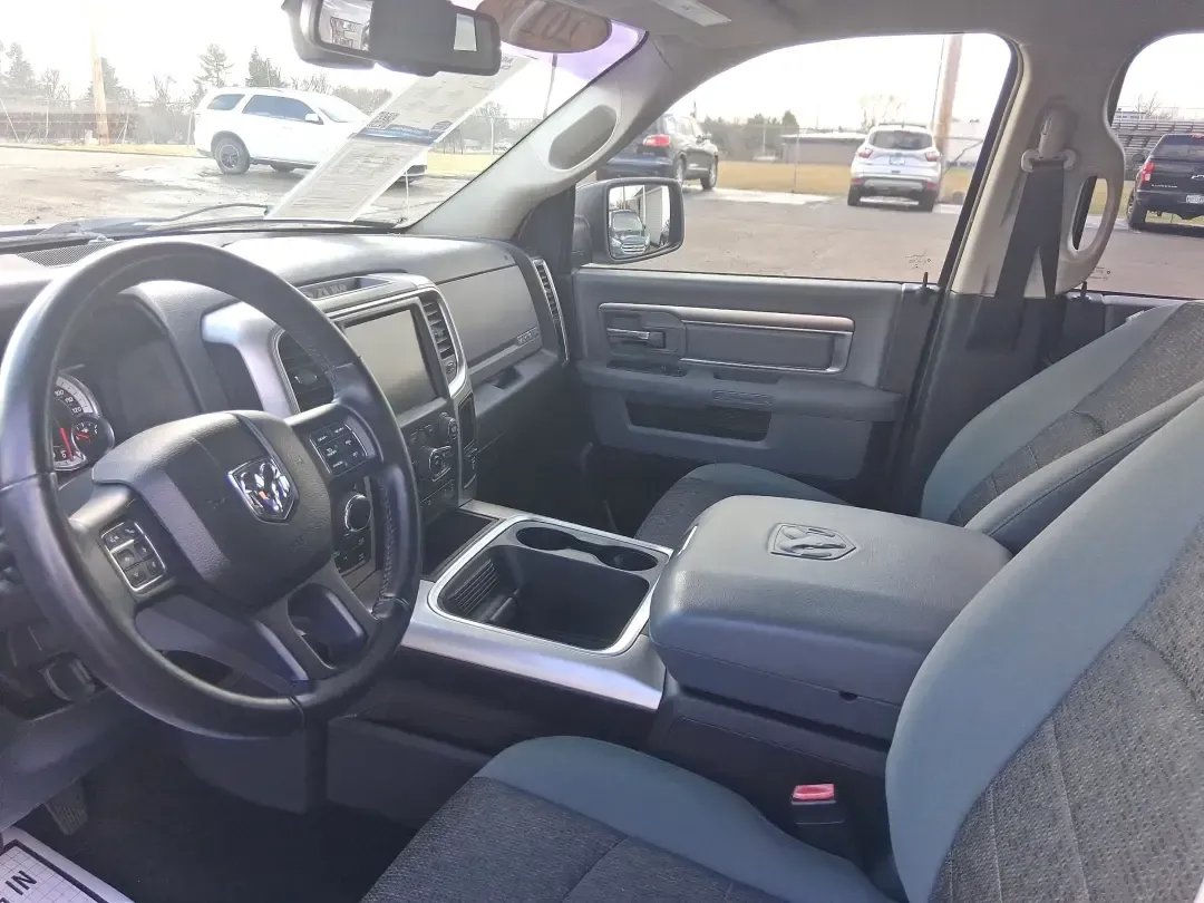 2016 Ram 1500 Lone Star (1C6RR7LT7GS) with an 5.7L V8 OHV 16V engine, 6A transmission, located at 401 Woodman Dr, Riverside, OH, 45431, (937) 908-9800, 39.760899, -84.123421 - Built for Midwest workweeks and weekend getaways, this 2016 Ram 1500 Lone Star Crew Cab is the kind of truck that fits real life in Riverside, Ohio-whether you're hauling gear for a home project, towing the toys for a trip out toward the Miami Valley, or loading up the family for a long road day on - Photo#9