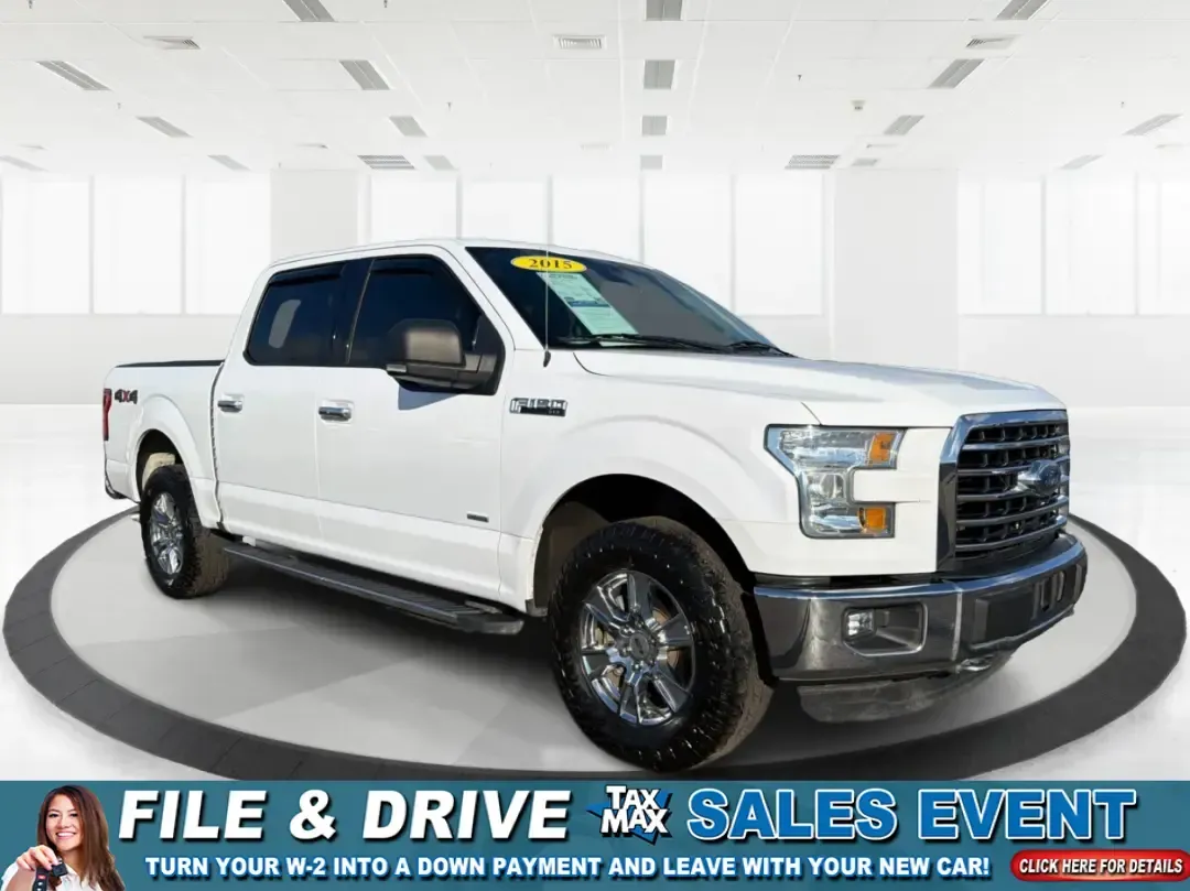 2015 Ford F-150 XLT (1FTEW1EP2FK) with an 2.7L V6 DOHC 24V engine, 6-Speed Automatic transmission, located at 1230 East Main St, Xenia, OH, 45385, (937) 908-9800, 39.688026, -83.910172 - Picture your next weekend: the bed loaded for a Greene County lake day, the family comfortable in a roomy Crew Cab, and 4WD ready when the weather turns on I35 or you decide to explore back roads outside Xenia. This 2015 Ford F-150 XLT is built for real life-work, play, towing, and everyday errands- - Photo#0