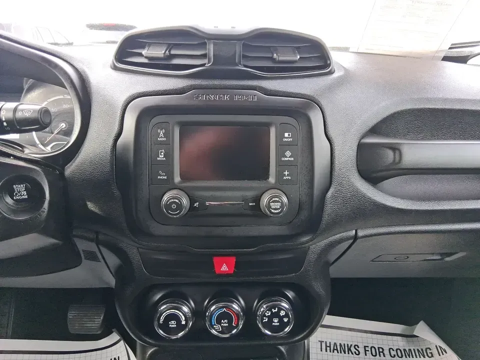 2017 Jeep Renegade Latitude 4x4 (ZACCJBBB3HP) with an 2.4L L4 DOHC 16V engine, 6M transmission, located at 1099 N County Rd 25A, Troy, OH, 45373, (937) 908-9800, 40.057079, -84.212883 - Weekend adventures don't have to wait for perfect credit. If you want a compact SUV that's easy to park for daily errands, confident in Ohio weather, and ready for a quick getaway to Indian Lake or a scenic drive through Miami County backroads, this **2017 Jeep Renegade Latitude 4x4** is built for r - Photo#13