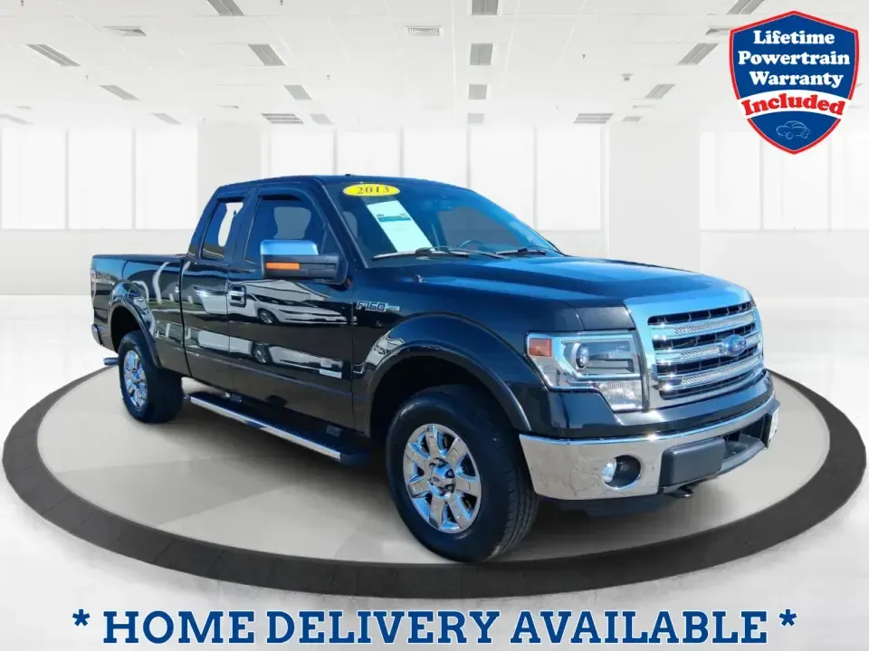 2013 Ford F-150 LARIAT (1FTFX1ETXDF) with an 3.5L V6 TURBO engine, 6-Speed Automatic transmission, located at 1099 N County Rd 25A, Troy, OH, 45373, (937) 908-9800, 40.057079, -84.212883 - Need one truck that can handle the weekday grind, the Saturday hardware-store run, and a spur-of-the-moment road trip up I-75? This 2013 Ford F-150 LARIAT 4WD is built for real life in Troy, Ohio-strong enough for towing and hauling, comfortable enough for long commutes, and refined enough to pull u - Photo#0