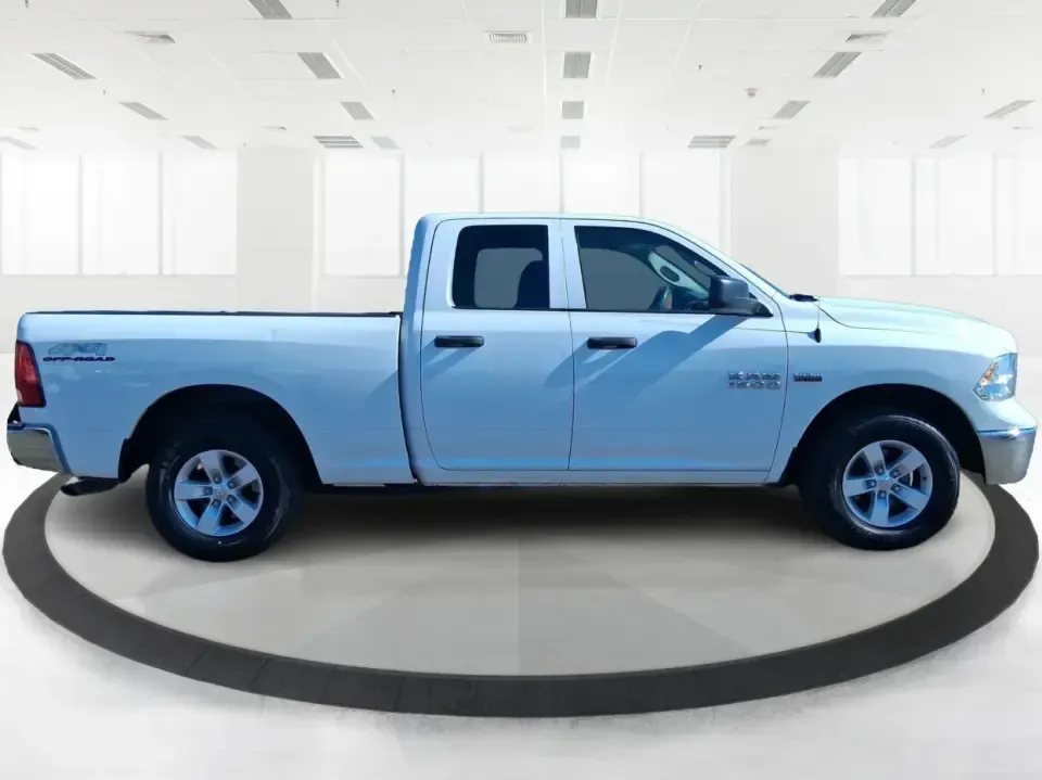 2017 Ram 1500 Tradesman Quad Cab 4x4 6'4 Box (1C6RR7FTXHS) with an 5.7L V8 OHV 16V engine, 8A transmission, located at 880 E. National Road, Vandalia, OH, 45377, (937) 908-9800, 39.891918, -84.183594 - Need a truck that can handle Ohio winters, weekend projects, and last-minute road trips without blinking? This 2017 Ram 1500 Tradesman Quad Cab 4x4 is built for real life in Vandalia-whether you're towing the camper for a getaway, hauling supplies for a home renovation, or commuting up and down I75 - Photo#1