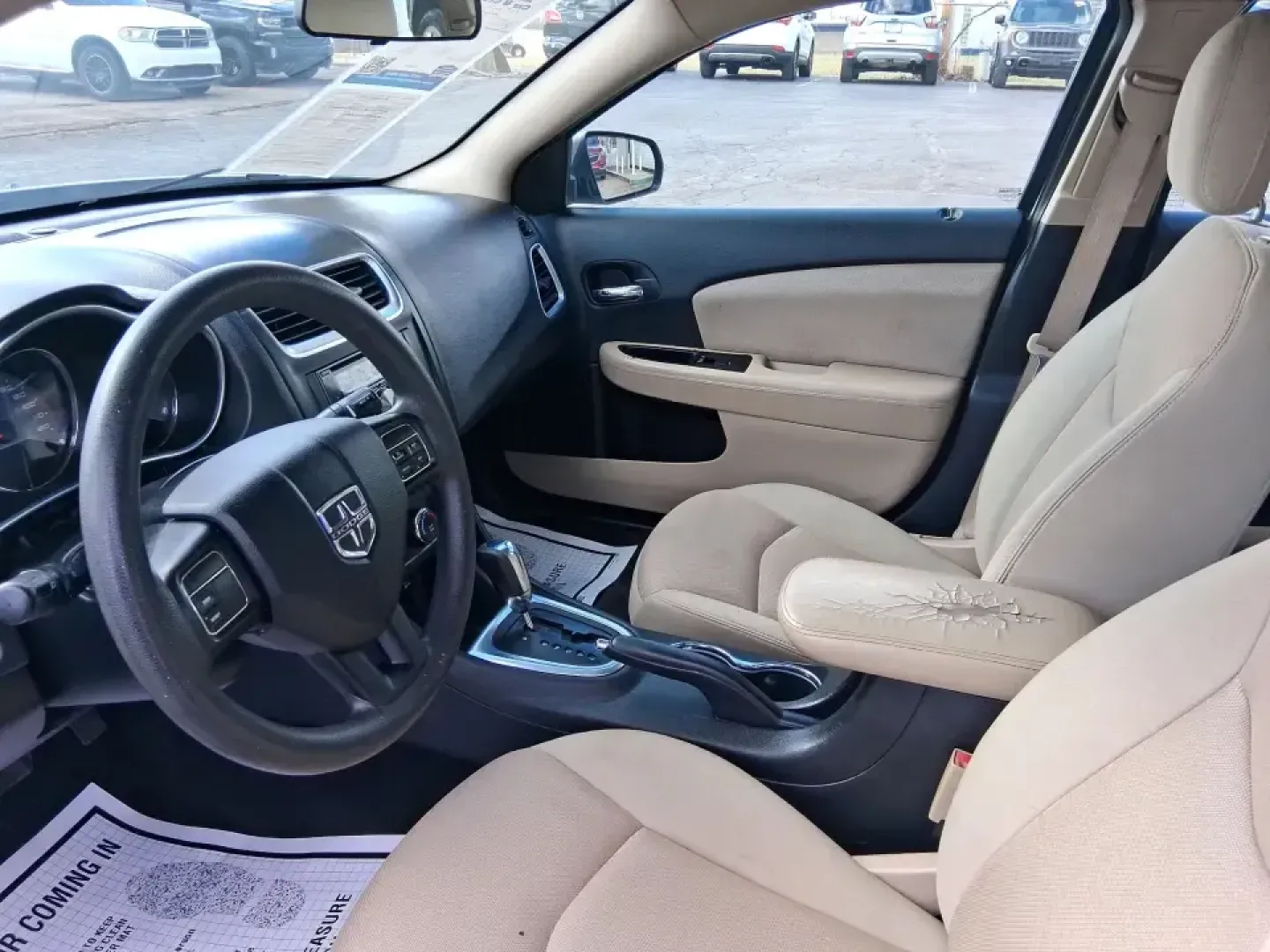 2014 Dodge Avenger SE (1C3CDZAB7EN) with an 2.4L L4 DOHC 16V engine, 4-Speed Automatic transmission, located at 4508 South Dixie Dr, Moraine, OH, 45439, (937) 908-9800, 39.689976, -84.218452 - Need a dependable sedan for the daily commute down I-75, quick school drop-offs, or weekend errands around Dayton-without the stress of traditional bank financing? This 2014 Dodge Avenger SE is a practical, comfortable choice for budget-conscious buyers who want a straightforward ride with the right - Photo#9