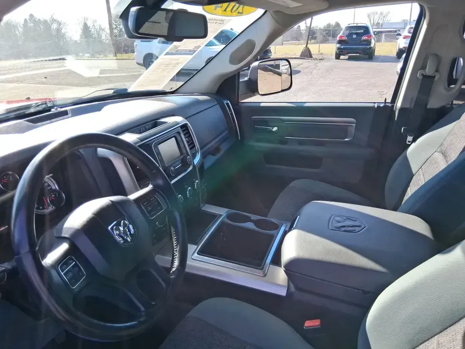 2014 Ram 1500 Big Horn (1C6RR7LT8ES) with an 5.7L V8 OHV 16V engine, 6-Speed Automatic transmission, located at 8750 N County Rd 25A, Piqua, OH, 45356, (937) 908-9800, 40.164391, -84.232513 - Picture your next weekend: a boat hooked up, the bed packed with coolers and camping gear, and the whole crew riding comfortably as you roll out of Piqua toward Indian Lake or a ball tournament in Troy. This 2014 Ram 1500 Big Horn Crew Cab 4WD is built for real life in West Central Ohio-workdays, fa - Photo#9