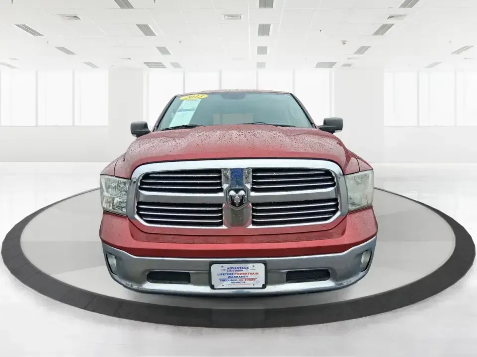 2013 Ram 1500 Big Horn (1C6RR7LT6DS) with an HEMI 5.7L V-8 variable valve control engine, 6-Speed Automatic transmission, located at 880 E. National Road, Vandalia, OH, 45377, (937) 908-9800, 39.891918, -84.183594 - Need a truck that can handle weekday work runs and still feel ready for a spontaneous weekend escape? This Flame Red Clearcoat 2013 Ram 1500 Big Horn Crew Cab is built for real-life Ohio driving-hauling, towing, commuting, and road-tripping with the comfort your passengers will appreciate and the ca - Photo#7