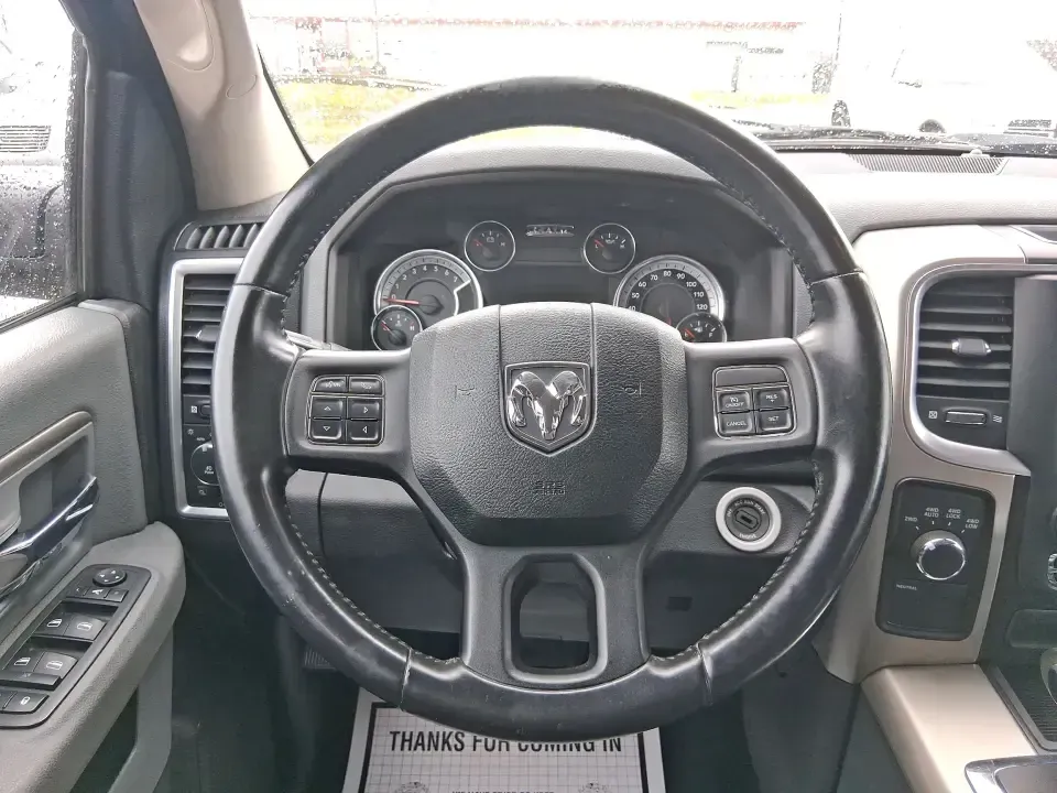 2013 Ram 1500 Big Horn (1C6RR7LT6DS) with an HEMI 5.7L V-8 variable valve control engine, 6-Speed Automatic transmission, located at 880 E. National Road, Vandalia, OH, 45377, (937) 908-9800, 39.891918, -84.183594 - Need a truck that can handle weekday work runs and still feel ready for a spontaneous weekend escape? This Flame Red Clearcoat 2013 Ram 1500 Big Horn Crew Cab is built for real-life Ohio driving-hauling, towing, commuting, and road-tripping with the comfort your passengers will appreciate and the ca - Photo#15