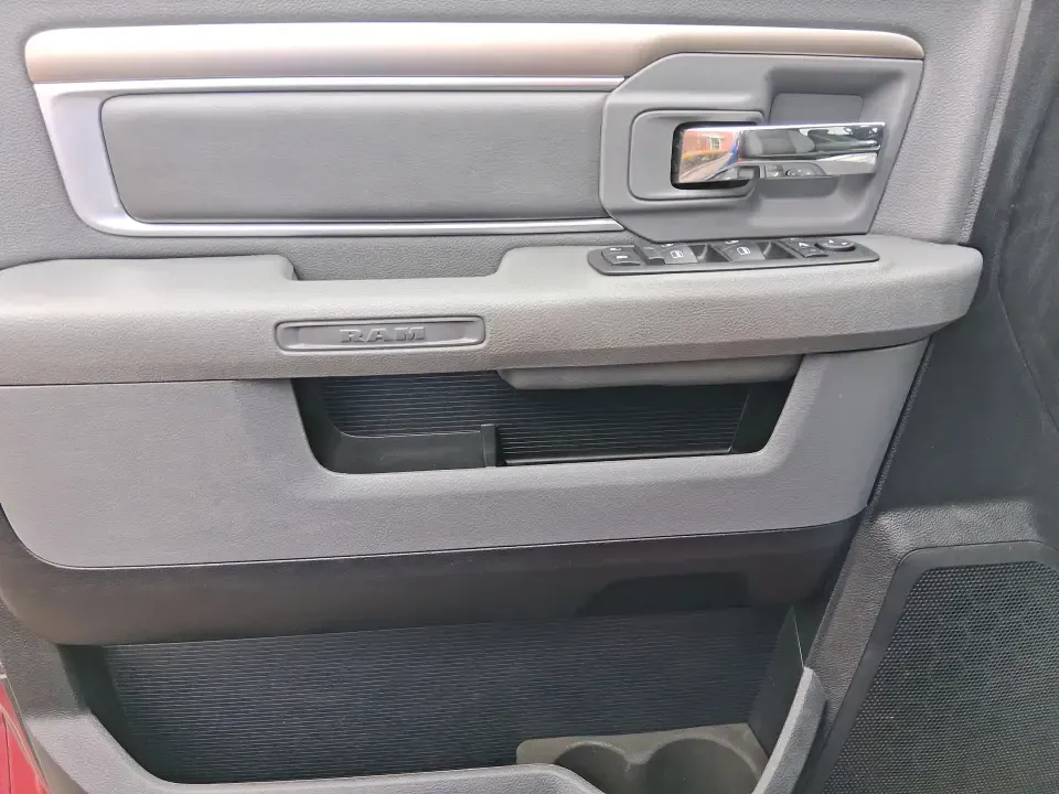 2013 Ram 1500 Big Horn (1C6RR7LT6DS) with an HEMI 5.7L V-8 variable valve control engine, 6-Speed Automatic transmission, located at 880 E. National Road, Vandalia, OH, 45377, (937) 908-9800, 39.891918, -84.183594 - Need a truck that can handle weekday work runs and still feel ready for a spontaneous weekend escape? This Flame Red Clearcoat 2013 Ram 1500 Big Horn Crew Cab is built for real-life Ohio driving-hauling, towing, commuting, and road-tripping with the comfort your passengers will appreciate and the ca - Photo#18