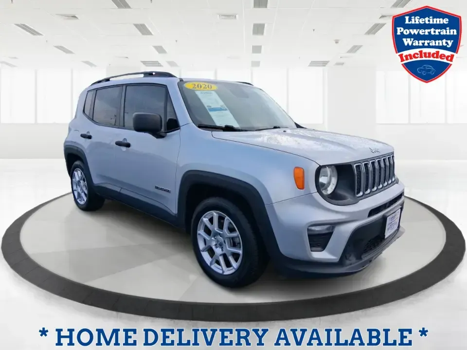 2020 Jeep Renegade Sport (ZACNJAAB1LP) with an 2.4L L4 DOHC 16V engine, 9A transmission, located at 401 Woodman Dr, Riverside, OH, 45431, (937) 908-9800, 39.760899, -84.123421 - Weekend escapes to Eastwood MetroPark, a comfortable daily commute down I675, or shuttling the family between Riverside and Dayton-this 2020 Jeep Renegade Sport FWD is built for real life. With its compact-crossover size, higher driving position, and easy-to-park footprint, it fits right in whether - Photo#0