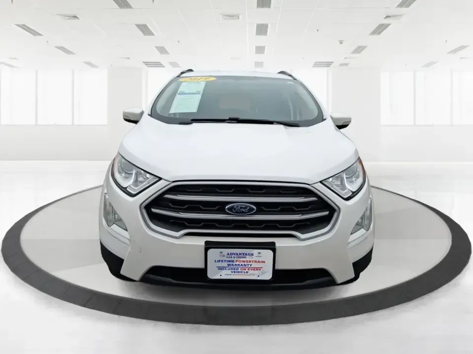 2019 Ford EcoSport SE AWD (MAJ6S3GL7KC) with an 2.0L L4 DOHC 16V engine, 6A transmission, located at 8750 N County Rd 25A, Piqua, OH, 45356, (937) 908-9800, 40.164391, -84.232513 - Need a small SUV that fits downtown parking spots, handles Ohio weather, and still has room for groceries, sports gear, or a weekend bag? This 2019 Ford EcoSport SE AWD in Diamond White is a smart pick for commuters, first-time buyers, and growing families who want confident traction, easy maneuvera- Photo#5
