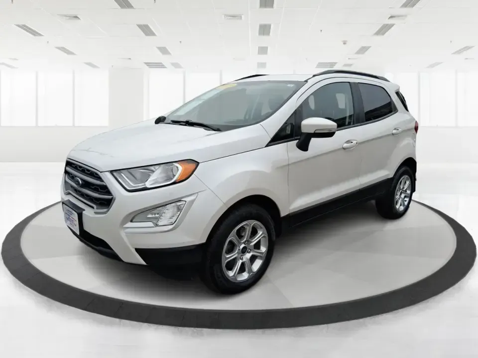 2019 Ford EcoSport SE AWD (MAJ6S3GL7KC) with an 2.0L L4 DOHC 16V engine, 6A transmission, located at 8750 N County Rd 25A, Piqua, OH, 45356, (937) 908-9800, 40.164391, -84.232513 - Need a small SUV that fits downtown parking spots, handles Ohio weather, and still has room for groceries, sports gear, or a weekend bag? This 2019 Ford EcoSport SE AWD in Diamond White is a smart pick for commuters, first-time buyers, and growing families who want confident traction, easy maneuvera- Photo#7