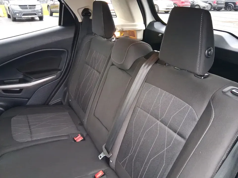 2019 Ford EcoSport SE AWD (MAJ6S3GL7KC) with an 2.0L L4 DOHC 16V engine, 6A transmission, located at 8750 N County Rd 25A, Piqua, OH, 45356, (937) 908-9800, 40.164391, -84.232513 - Need a small SUV that fits downtown parking spots, handles Ohio weather, and still has room for groceries, sports gear, or a weekend bag? This 2019 Ford EcoSport SE AWD in Diamond White is a smart pick for commuters, first-time buyers, and growing families who want confident traction, easy maneuvera- Photo#9