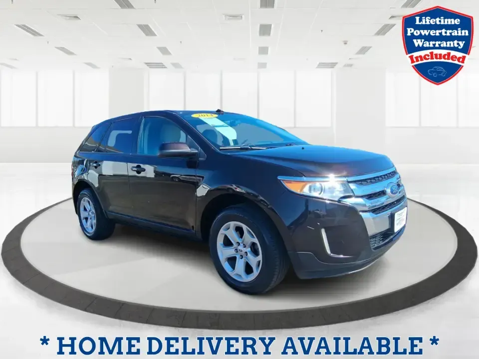 2014 Ford Edge SEL (2FMDK4JC8EB) with an 3.5L V-6 DOHC engine, 6-Speed Automatic transmission, located at 1184 Kauffman Ave, Fairborn, OH, 45324, (937) 908-9800, 39.807072, -84.030914 - Pack up the kids, load the groceries, or point the nose toward a weekend getaway-this 2014 Ford Edge SEL is the kind of SUV that fits real life in Fairborn. With confident all-weather capability and a comfortable, feature-rich cabin, it's ideal for commuters running I-675, families shuttling between - Photo#0