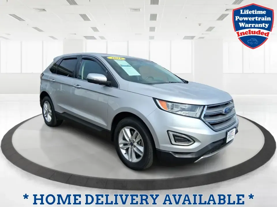 2016 Ford Edge SEL (2FMPK4J88GB) with an 3.5L V6 DOHC 24V engine, 6A transmission, located at 1230 East Main St, Xenia, OH, 45385, (937) 908-9800, 39.688026, -83.910172 - Need one SUV that can handle school drop-offs, long commutes to Dayton, and spontaneous weekend getaways without feeling like a chore? This **2016 Ford Edge SEL** is built for real-life driving in and around **Xenia, Ohio**-with the comfort your family wants, the confidence you need in changing weat - Photo#0